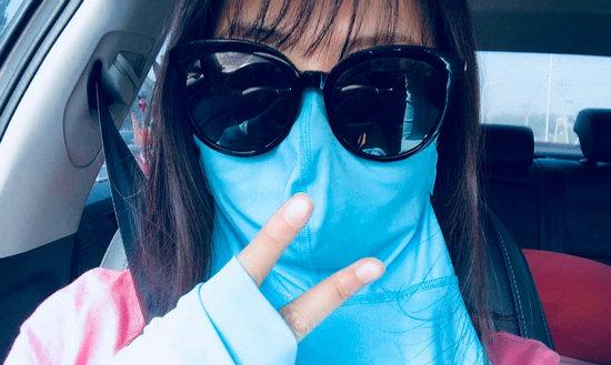 女生为了防晒能做到什么地步？亲妈都认不出来系列，了解一下