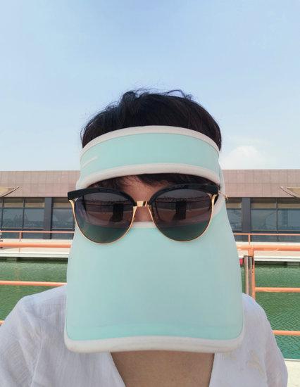 女生为了防晒能做到什么地步？亲妈都认不出来系列，了解一下