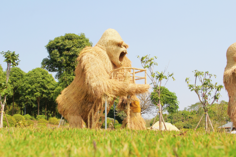 巨型稻草人来了这个周末来丰台开启稻梦空间之旅吧