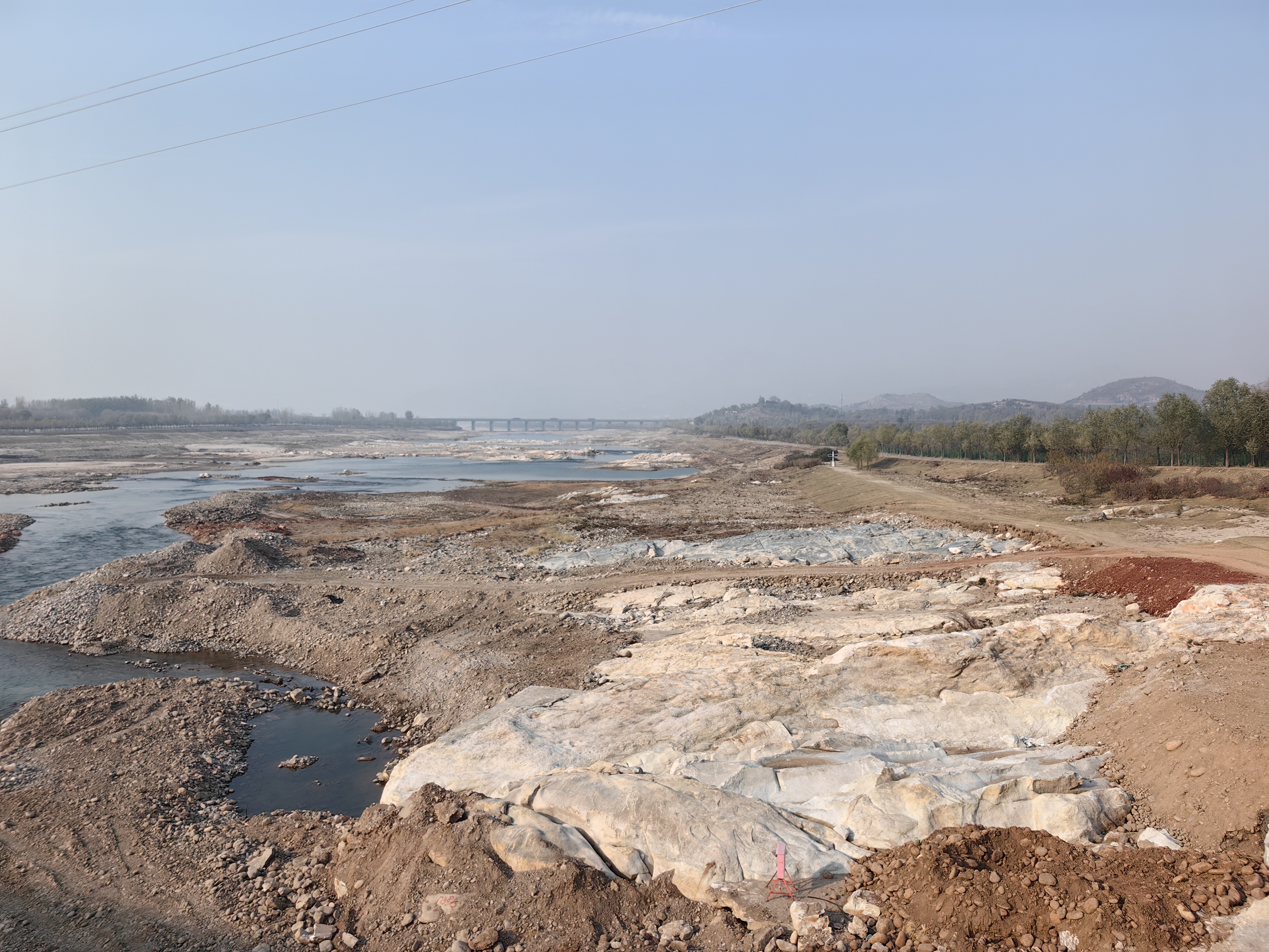 拒马河北京镇江营洪水冲出的古河道巨石阵是否可以建立古河道遗迹