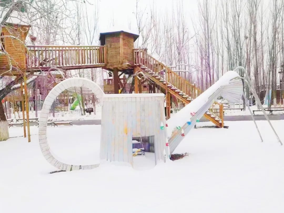 北京园博园游玩赏雪还得来北京园博园各式园林雪景浪漫氛围感拉满快来