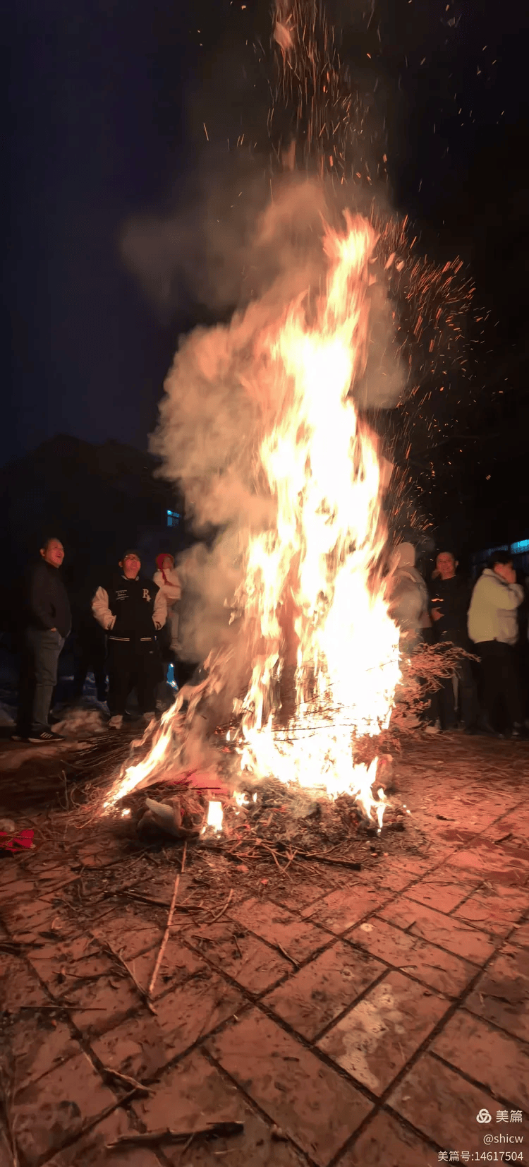 平凉正月二十三“燎干”:陇东大地的火祭收官礼